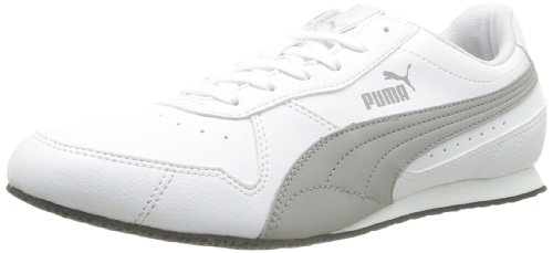 Puma  Unisex-Adult Puma Fieldsterf4 Running Shoes 355457 White/Limestone Gray 9 UK, 43 EU