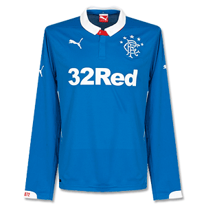 Rangers Home L/S Shirt 2014 2015
