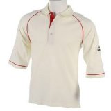 Puma Slazenger Three Quarter Sleeve Cricket Shirt Cream Small