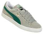 Suede Classic Grey/Green Trainers