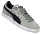 Puma Suede Classic Grey/Navy Trainers