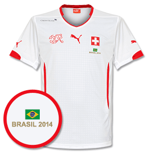 Switzerland Away Shirt 2014 2015 Inc Free Brazil