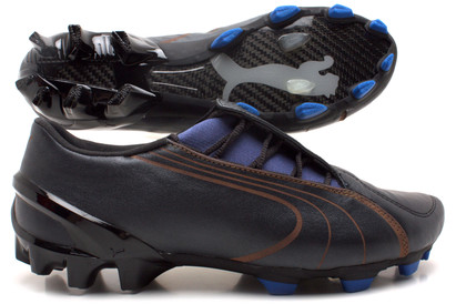 Puma V1-06 K-Leather FG Football Boots Black Out