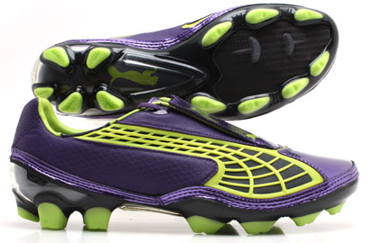 Puma V1-10 FG Football Boots Purple/Ebony