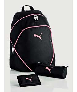Puma Womens Ternion Backpack, Wallet and Pencil Case