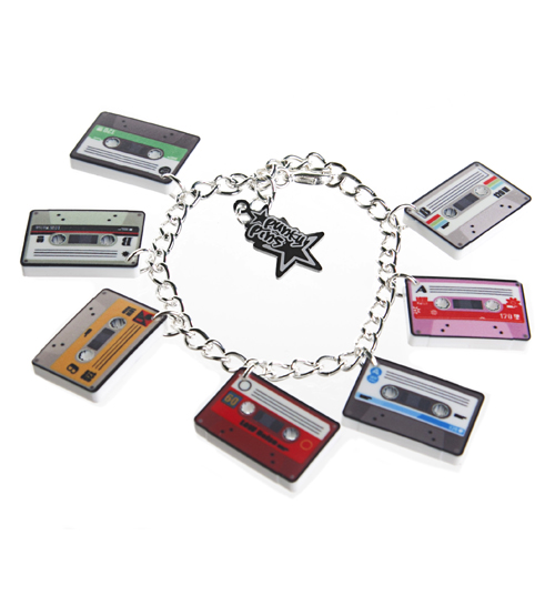 Mini Mix Tape Retro Cassette Bracelet from Punky