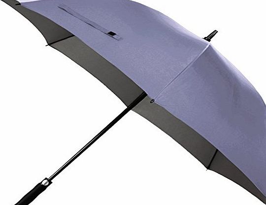 Pupow Windproof Travel Golf Umbrella Automatic Open Large Sun Umbrellas Rain Umbrella (Purple, 57inches)