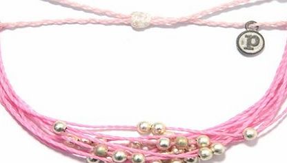 puravida  Bracelet Platinum Breast Cancer Awareness Pink