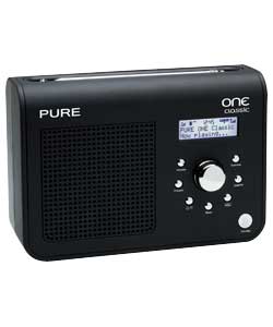 PURE ONE Classic VL61085 Portable DAB/FM Radio -