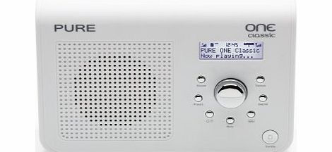 Pure  ONE Classic, Portable DAB/FM Radio - White