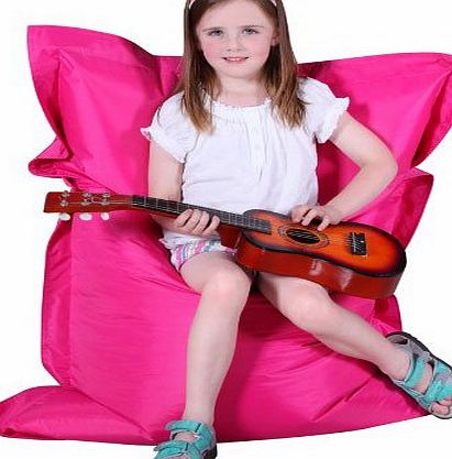 Puregadgets Kids Childrens Giant Pillow Beanbag Cushion for Child Teen Bean Bag Sofa Gaming available in Luscious Pink