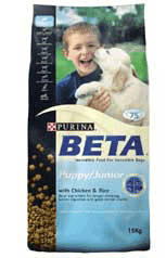 Purina Beta Puppy:3kg Ckn&Rice