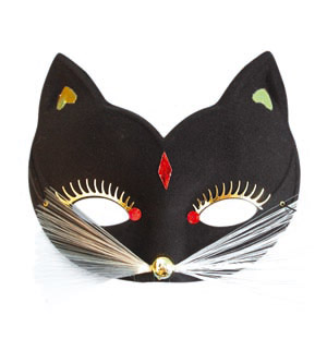 Pussycat eyemask, black