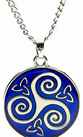 Mood Changing Celtic Trinity Pendant Necklace