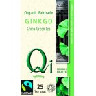 Case of 6 QI Organic Green Tea With Gingko