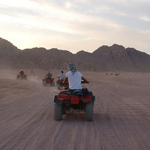Biking in the Sinai Desert - Driver