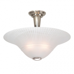 Cleopatra 52cm Traditional Silver Ceiling Light