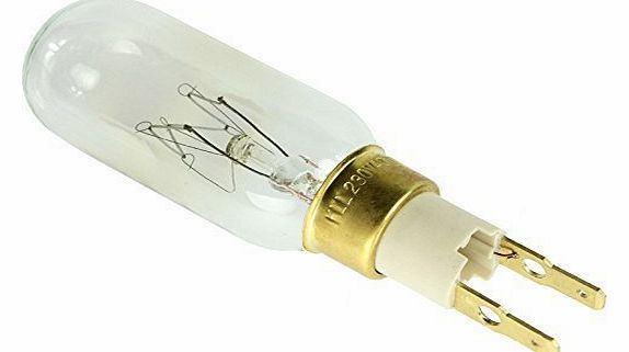 Qualtex 40W T Click Light Bulb Lamp Compatible with Whirlpool American Fridge Freezers 240V