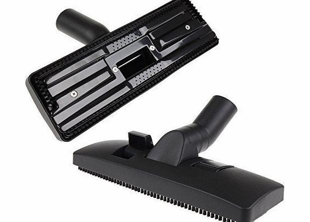 Qualtex Black 35mm Floor Brush Head Tool Compatible with Miele Panasonic Vax Hoover Vacuum Cleaners