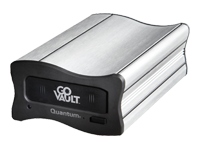quantum GoVault Data Protection Solution 2400 - GoVault drive - Hi-Speed USB - with two 120 GB Cartridges