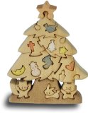 Quay Christmas tree - Handcrafted Wooden Puzzle