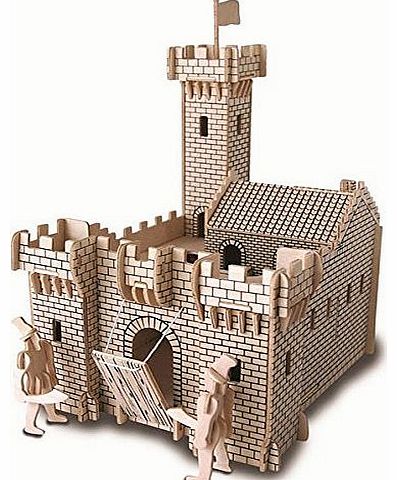Quay Knight Castle - QUAY Woodcraft Construction Kit FSC