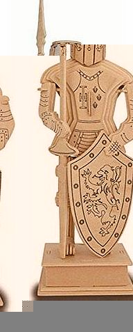 Medieval Knight - QUAY Woodcraft Construction Kit FSC