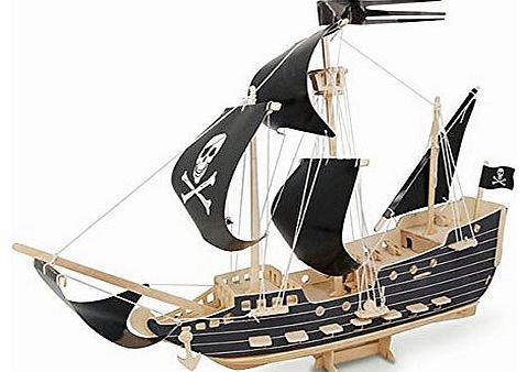 Quay Pirate Ship - QUAY Woodcraft Construction Kit FSC