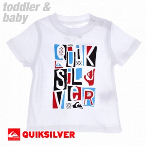 Quiksilver T-Shirts - Quiksilver The Block Baby