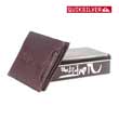 Quiksilver Backdoor Leather Wallet - Brown