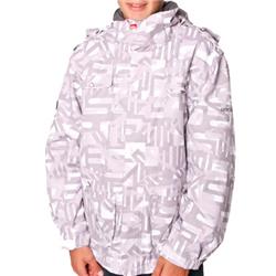 quiksilver Boys Wintry Storm Snow Jacket - White