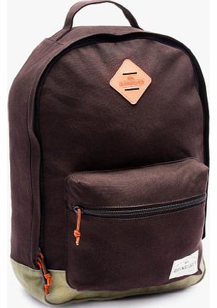 Quiksilver Canvas Backpack Rucksack School Bag - Outback Black