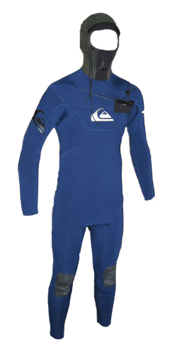 Quiksilver Cell 5/4mm Hooded Steamer Wetsuit