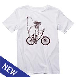 E Bike Bones T-Shirt - White