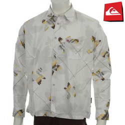 Quiksilver Hill Slope LS Shirt White