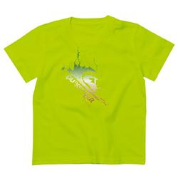 Kids Projectile SS T-Shirt - Fluo Green