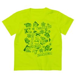 Kids Treasure Trove T-Shirt - Fluo Gree