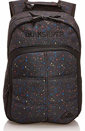 Quiksilver Mens Burst Backpack EQYBP00043 Speckle Dark Grey