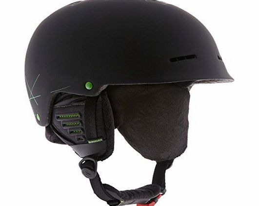 Mens Fusion M KVK Snowboard and Skiing Helmets - Grey, Size 58