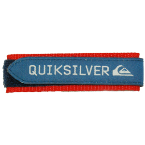 Quiksilver Mens Mens Quiksilver Velcro Watch Strap. Logo Indigo
