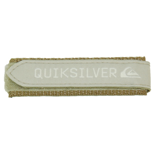 Mens Quiksilver Velcro Watch Strap. Logo Silver
