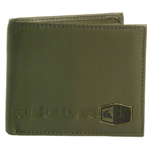 Mens Quiksilver Back In Time Leather Wallet.
