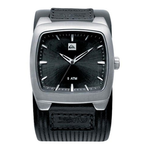 Mens Quiksilver Checkmate Wide Watch. Black