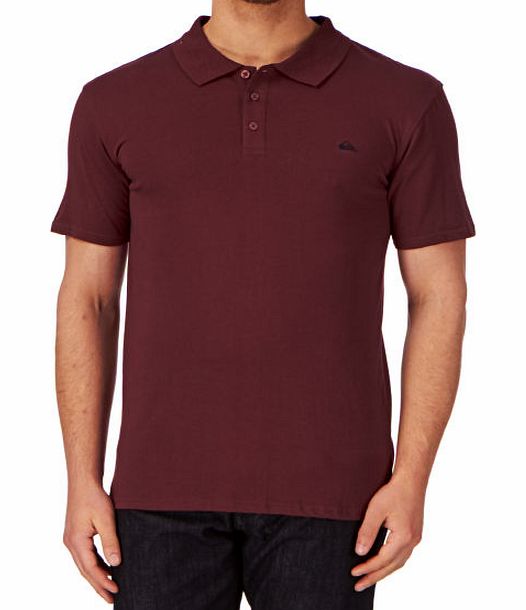 Quiksilver Mens Quiksilver Stokes Polo Shirt - Cabernet