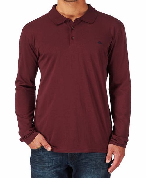 Quiksilver Mens Quiksilver Torbay Polo Shirt - Cabernet