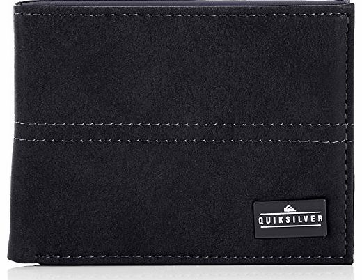 Quiksilver Mens Stitchy Large Wallet UQYAA03001 Black