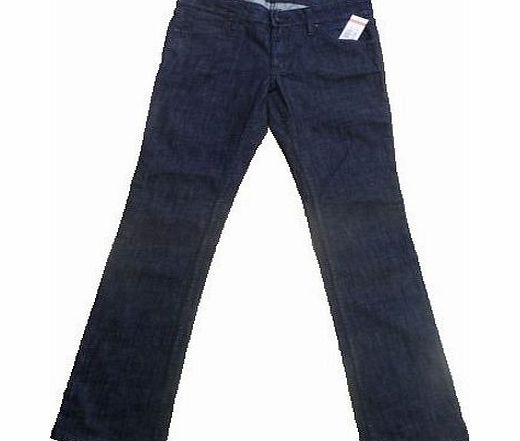 Quiksilver /ROXY Womens STRETCH Slim Jeans in Dark Blue (WAIST 25``, DARK BLUE)