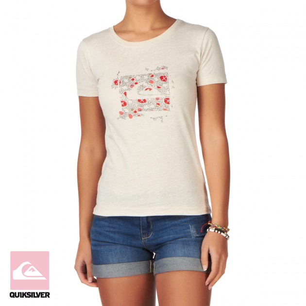 Womens Rincon Blooms T-Shirt - Pink