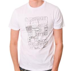 Woodblocks T-Shirt - White