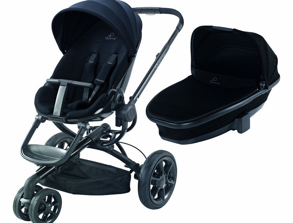 Quinny Moodd With Foldable Carrycot Black
